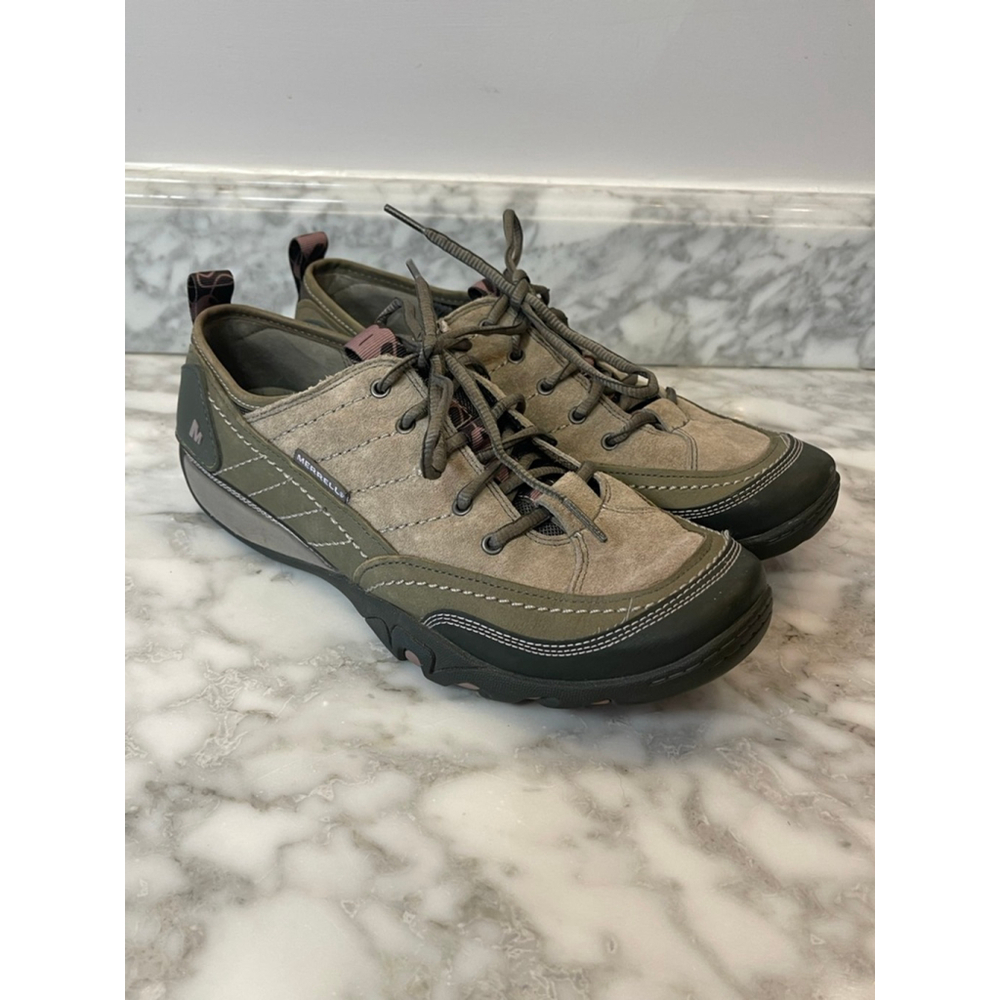 Merrell Performance Footwear Dusty Olive Hiking Shoes Women’s US 10